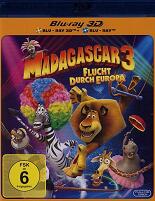 Madagascar 3: Flucht durch Europa - 3D (2 Blu-Ray)