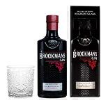 Brockmans Set mit Glas Premium Gin 0.7 Liter 40% Vol.