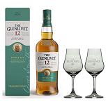 Glenlivet 12 Jahre Double Oak 0,7 Liter 40 % Vol.  + 2 Nosing Glser