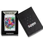 Zippo Feuerzeug: Splashy Leaf