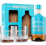 Adnams Single Malt Whisky Geschenkset 0,7 Liter 40 % Vol.