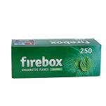 Firebox: Menthol Zigaretten Filterhlsen - 250 Stk.