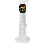 Glasbong: Fourtwenty - Clear - 30cm