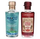 Sibona Tasting Set - MAeCO Gin 0,2 und Civico 10 Vermouth 0,2