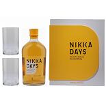 Nikka Days Blended Whisky Geschenkset mit 2 Gläsern