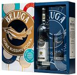 Beluga Noble Vodka Geschenkset mit Glas 0,7 Liter 40 % Vol.
