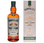 Dunvilles Three Crowns Peated Irish Whiskey 0,7 Liter 43,5 % Vol.