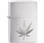 Zippo Feuerzeug: Silver Leaf