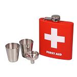 Flachmann: Geschenkset First Aid - 0.18l