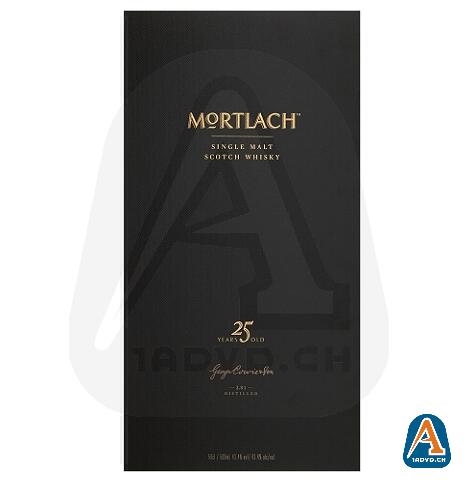 Mortlach 25 Jahre 0,5 Liter 43,4% Vol.