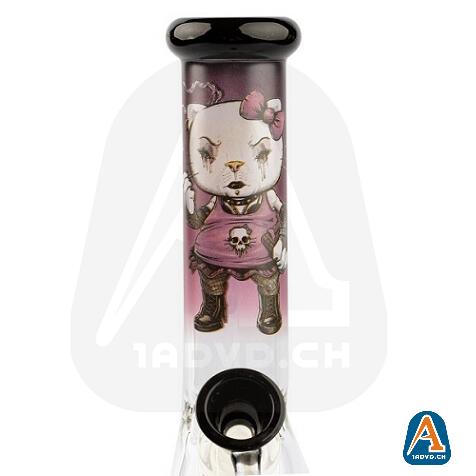 G-Rollz: Bong Glas - Angry Cat - 27cm