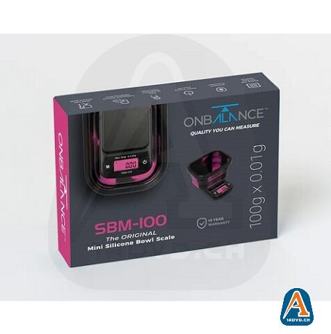 On Balance: SBM-100-PK - Silikon Waage - 100g x 0.01g