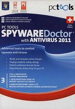PCTools Spyware Doctor with Antivirus 2011: 1 User - 3 PC