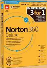 Symantec: Norton Security 360 - Deluxe 25GB 3For1 Device 12MO