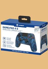 Snakebyte: PS4 Wireless Game Pad 4S - Camo Blue