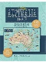 Australia Map Puzzle: Includes book & 250 piece puzzle