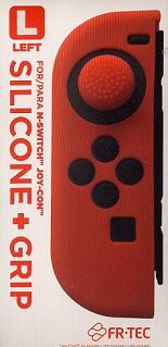 Blade: Switch Joy Con Silicone Skin + Grip - Left - Red