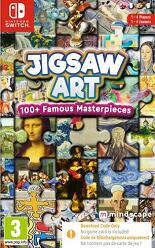 Jigsaw Art: 100+ Famous Masterpieces (Code in a Box) (Switch) (DE)