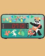 BigBen: Dual Alarm Clock R16 - Stories - Incl. 3 front panels