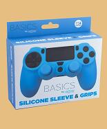 Blade: PS4 Silicone Skin + Grips - Blue