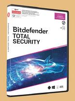 Bitdefender: Total Security - 10 Gerte / 18 Monate (Code in a Box)