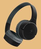 Belkin: SoundForm Mini - On-Ear Headphones for Kids - black
