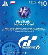 Sony: PlayStation Live Card 10 EURO - Gran Turismo 6 In-Game-Whrung