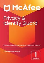 McAfee: Privacy & Identity Guard, Online-Schutzsoftware, Identittsbe
