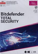 Bitdefender: Total Security - 3 Gerte / 18 Monate (Code in a Box)