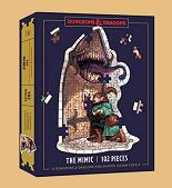 Dungeons & Dragons Mini Shaped Jigsaw Puzzle: The Mimic Edition: 100+