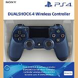 Sony: PS4 Controller Midnight Blue - Wireless - Dual Shock 4