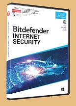 Bitdefender: Internet Security - 5 Gerte / 18 Monate (Code in a Box)