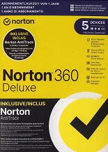 Norton 360 Deluxe:50GB + AntiTrack 5 Devices 12MO (PC/Mac/Android/iOS)