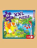 XXL Puzzle Dinosaurier: 45 Teile