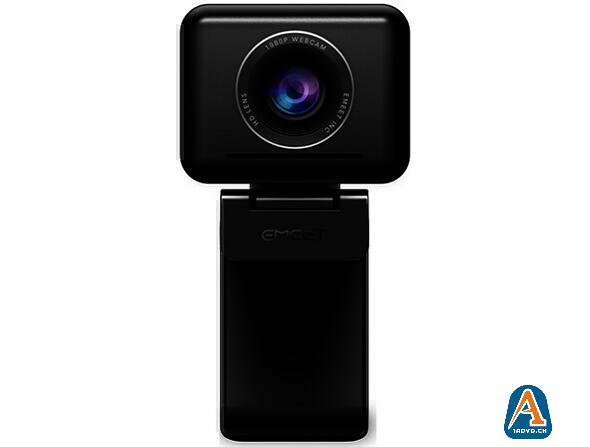 eMeet: Jupiter Webcam with AI Microphones - black