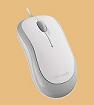 Microsoft: Basic Optical Mouse - USB - 800 DPI - White